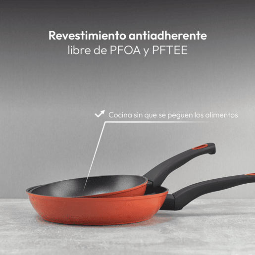 Conjunto de 2 frigideiras CLASSIQUE em + utensílios de cozinha Bergner