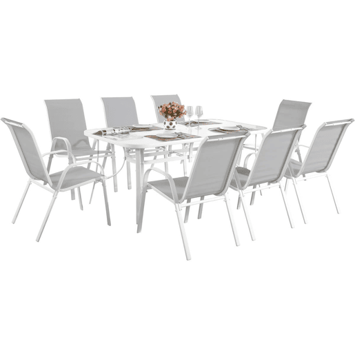 Móveis de jardim Cordoba XL 180 - Phoenix - Cinza
