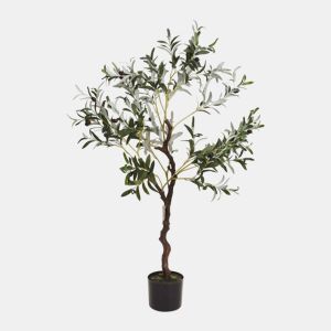 Well Home Oliveira artificial em vaso preto Alt.116cm