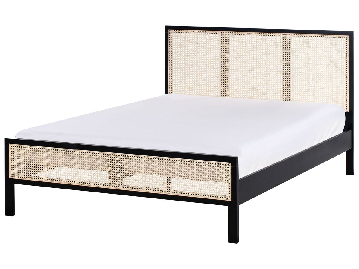 Beliani Cama Madera de pino SALERNAS 146x206