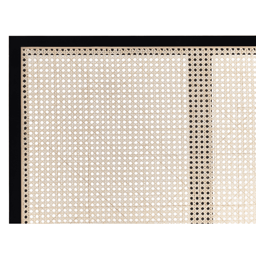Cama Pinho SALERNAS 140 x 200 cm Preto