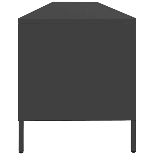 Móvel de TV - Modulo de TV - Armário de TV 202x39x43,5 cm aço laminado a frio preto