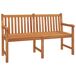 Juego de comedor para jardín 4 piezas madera maciza de teca Juego de comedor para jardín 4 piezas madera maciza de teca Marrón