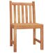 Juego de comedor para jardín 4 piezas madera maciza de teca Juego de comedor para jardín 4 piezas madera maciza de teca Marrón