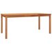 Juego de comedor para jardín 4 piezas madera maciza de teca Juego de comedor para jardín 4 piezas madera maciza de teca Marrón