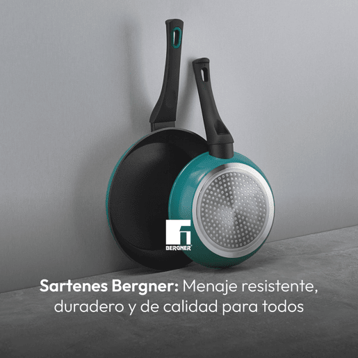 Conjunto de 2 frigideiras CLASSIQUE em + utensílios de cozinha Bergner