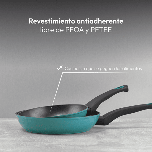 Conjunto de 2 frigideiras CLASSIQUE em + utensílios de cozinha Bergner