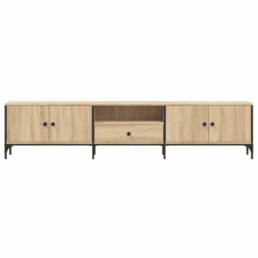 Móvel TV - Modulo de TV - Armário de TV c gaveta 200x25x44 cm deriv. madeira carvalho sonoma