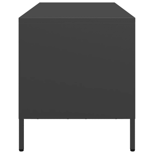 Móvel de TV - Modulo de TV - Armário de TV 68x39x43,5 cm aço laminado a frio preto