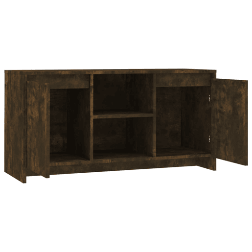 Móvel de TV - Modulo de TV - Armário de TV 102x37,5x52,5 cm derivados madeira carvalho fumado
