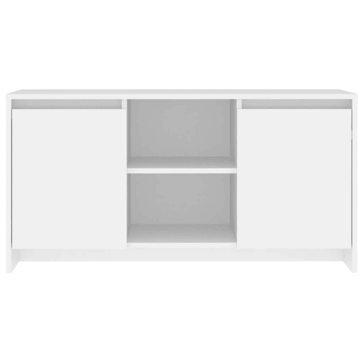 Móvel de TV - Modulo de TV - Armário de TV 102x37,5x52,5 cm derivados de madeira branco