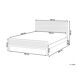 Beliani Cama Madera de pino SALERNAS 166x206 Beliani Cama Madera de pino SALERNAS 166x206 Marrón Claro