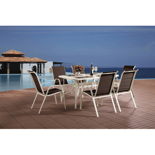 Conjunto de móveis de jardim Cordoba - Phoenix - Taupe