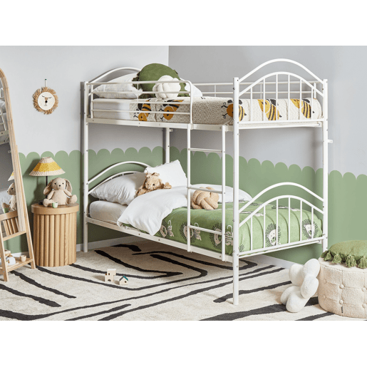 Beliche Metal CHARTRES 90 x 200 cm Branco