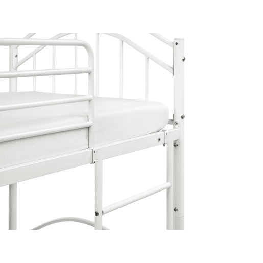 Beliche Metal CHARTRES 90 x 200 cm Branco