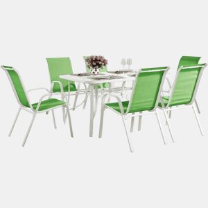 Conjunto de móveis de jardim Cordoba - Phoenix - Verde