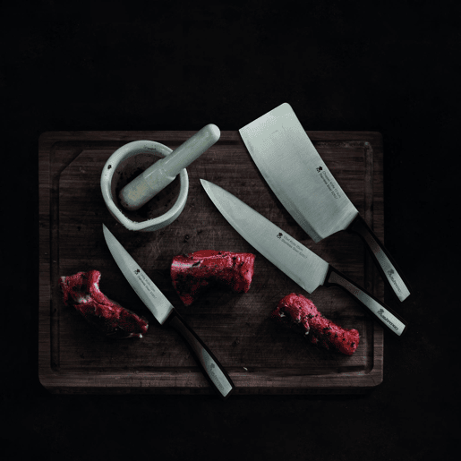 Faca Santoku Masterpro Sharp Aço inoxidável 17,5 cm