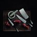 Cuchillo Santoku Sharp Cuchillo Santoku Sharp Negro