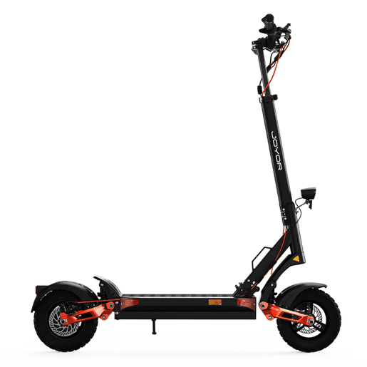 JOYOR T6 Dobrável Patinete Elétrico - Motor 600W Bateria 48V18AH Pneus de 10 Polegadas Freios a Disco - Preto