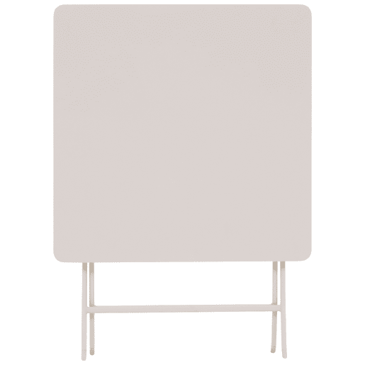 Mesa dobrável quadrada Greensboro para área externa, 2 lugares, jardim, terraço, cor argila, 70x71 cm Mesa dobrável quadrada Greensboro para área externa, 2 lugares, jardim, terraço, cor argila, 70x71 cm
