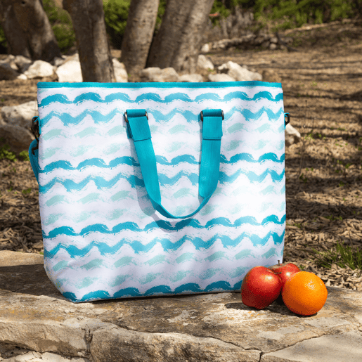 Aktive Bolsa térmica ondas 20L com alças e alça de ombro Aktive Bolsa térmica ondas 20L com alças e alça de ombro