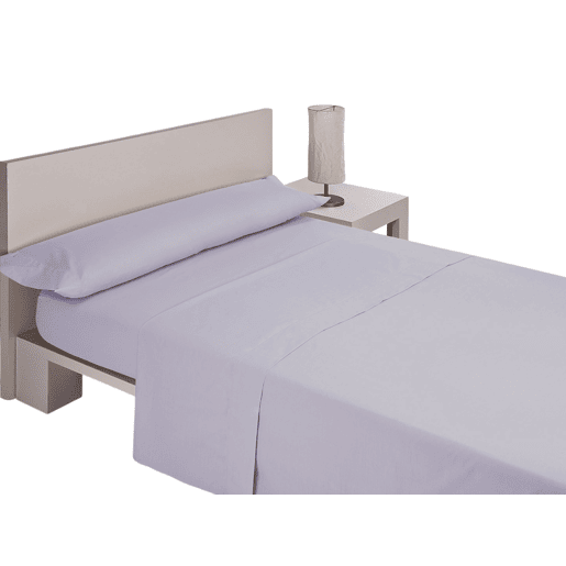 A Folha de Cama Lisa de Microfibre do Lilás Cama 180cm Donegal Collections