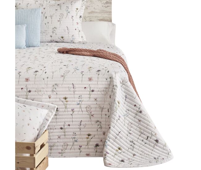 Colcha bouti primavera halis cama 90cm donegal collections