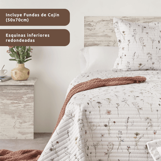 Colcha Bouti Spring Halis Cama 90cm Donegal Collections