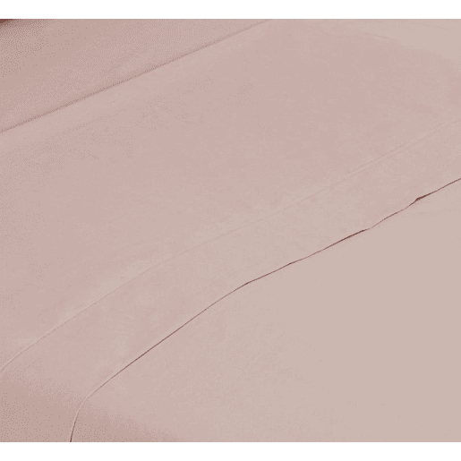 A Folha de Cama Lisa de Microfibre do Rosa Cama 180cm Donegal Collections