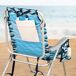 Aktive Silla de playa XL plegable de aluminio 5 posiciones con asa Aktive Silla de playa XL plegable de aluminio 5 posiciones con asa Azul