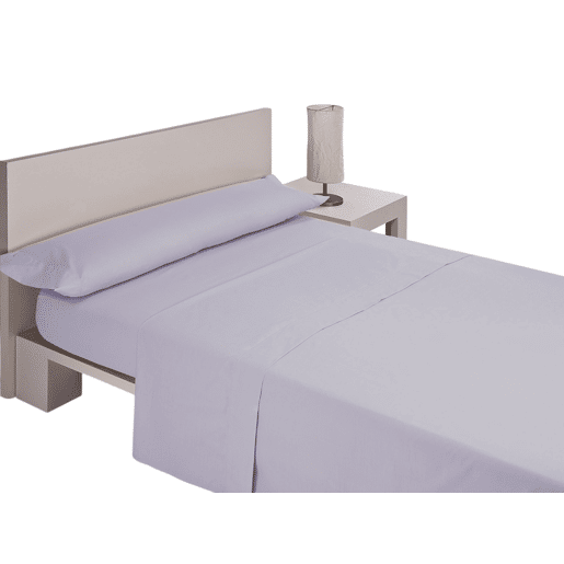 A Folha de Cama Lisa de Microfibre do Lilás Cama 150cm Donegal Collections