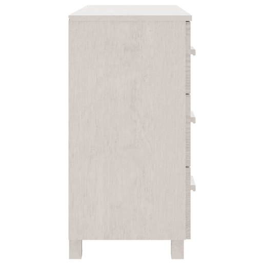 vidaXL Aparador HAMAR 90x40x80 cm pinho maciço branco vidaXL Aparador HAMAR 90x40x80 cm pinho maciço branco