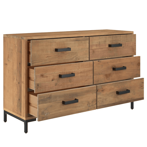 vidaXL Aparador 110x35x70 cm pinho maciço castanho