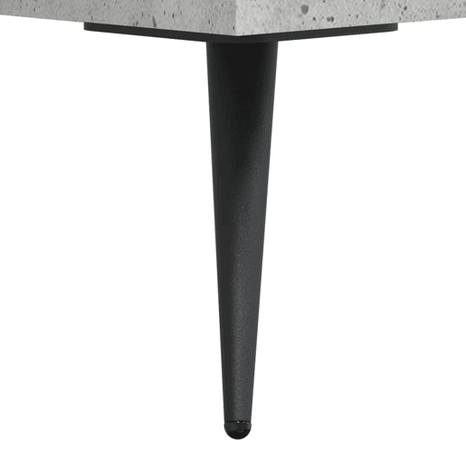 vidaXL Aparador 100x36x60 cm derivados de madeira cinzento cimento