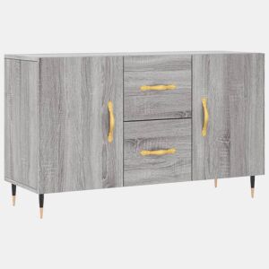vidaXL Aparador 100x36x60 cm derivados de madeira cinzento sonoma