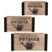 Cajones de madera impresos set 3 pzas Cajones de madera impresos set 3 pzas Marrón