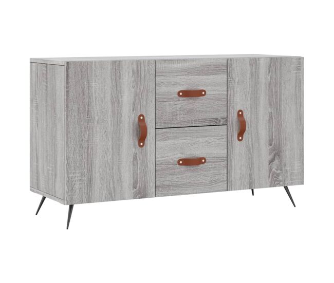 Vidaxl aparador de madera de ingeniería gris sonoma 100x36x60 cm
