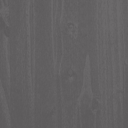 vidaXL Aparador HAMAR 90x40x80 cm pinho maciço cinza-claro