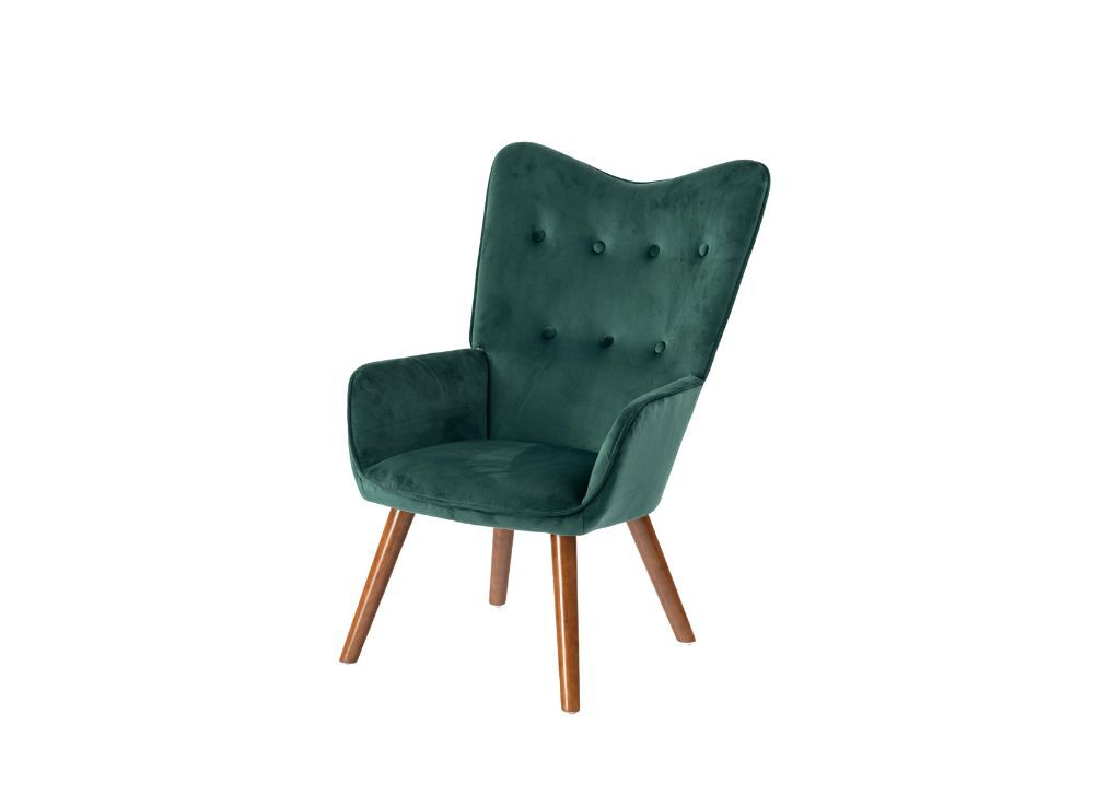 Sillón escandinavo tapizado
