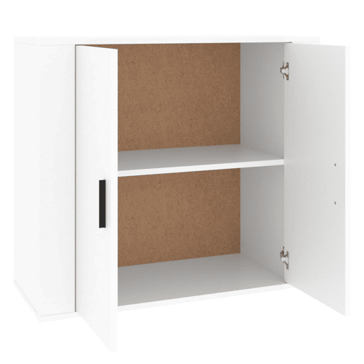 vidaXL Aparador 80x33x70 cm madeira processada branco vidaXL Aparador 80x33x70 cm madeira processada branco
