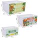 Cajones de madera impresos set 3 pzas Cajones de madera impresos set 3 pzas Multicolor