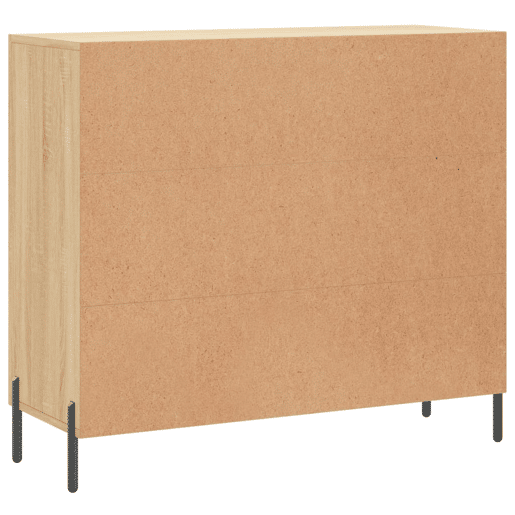 vidaXL Aparador 90x34x80 cm madeira processada cor carvalho sonoma vidaXL Aparador 90x34x80 cm madeira processada cor carvalho sonoma