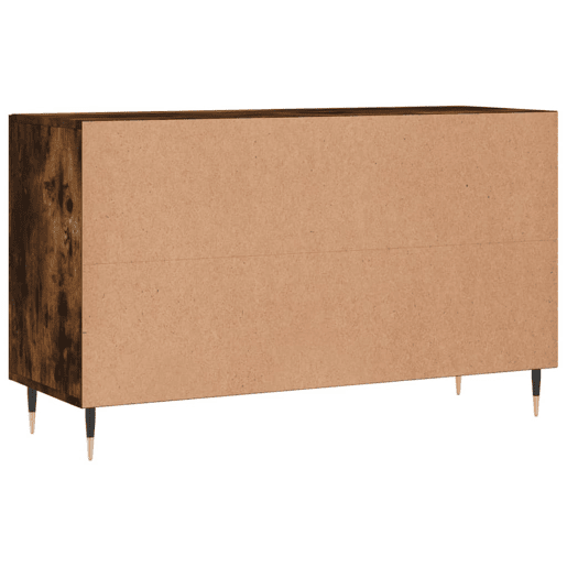 vidaXL Aparador 100x36x60 cm derivados de madeira carvalho fumado vidaXL Aparador 100x36x60 cm derivados de madeira carvalho fumado