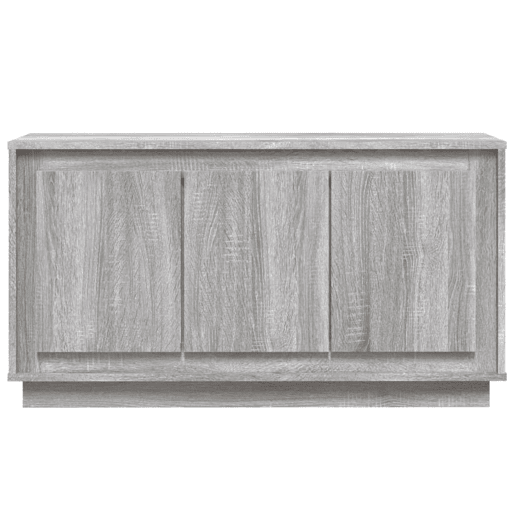 vidaXL Aparador 102x35x55 cm derivados de madeira cinzento sonoma vidaXL Aparador 102x35x55 cm derivados de madeira cinzento sonoma