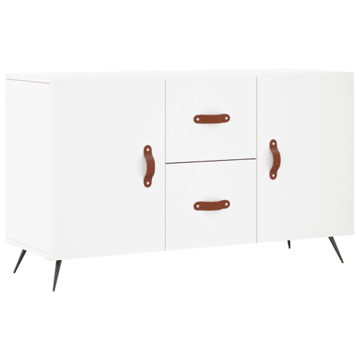 vidaXL Aparador 100x36x60 cm derivados de madeira branco vidaXL Aparador 100x36x60 cm derivados de madeira branco