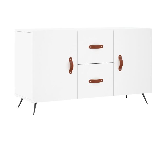 Vidaxl aparador de madera de ingeniería blanco 100x36x60 cm