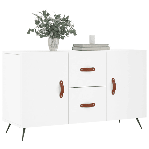 vidaXL Aparador 100x36x60 cm derivados de madeira branco vidaXL Aparador 100x36x60 cm derivados de madeira branco