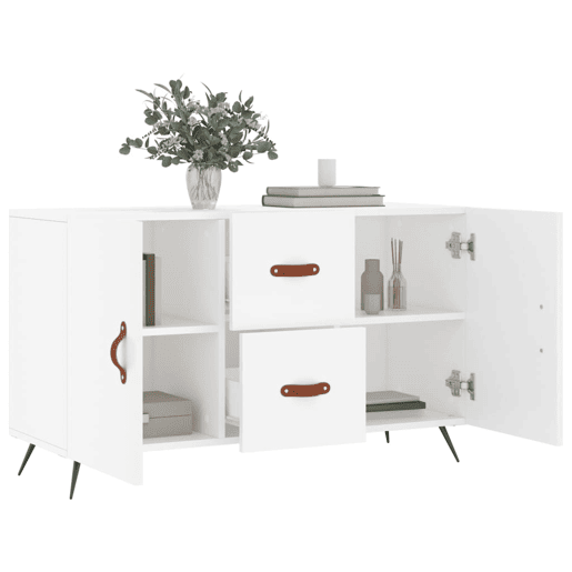 vidaXL Aparador 100x36x60 cm derivados de madeira branco vidaXL Aparador 100x36x60 cm derivados de madeira branco