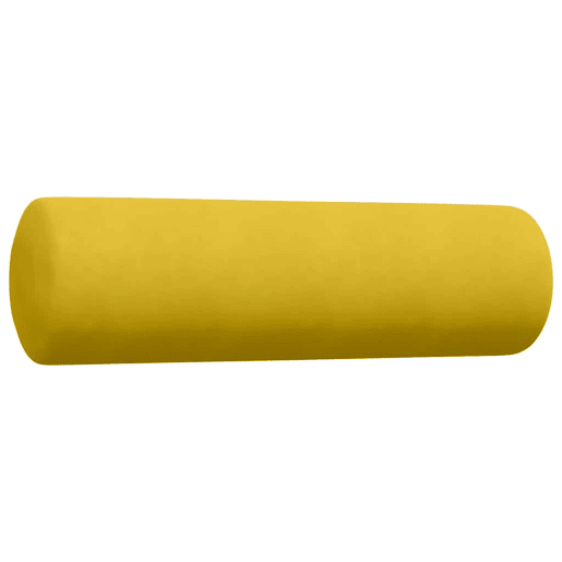 vidaXL 2 pcs conjunto de sofás com almofadões e rolos veludo amarelo vidaXL 2 pcs conjunto de sofás com almofadões e rolos veludo amarelo
