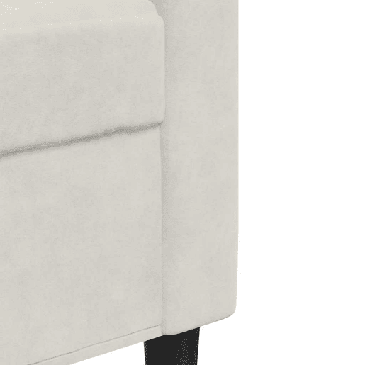 vidaXL 2 pcs conjunto de sofás com almofadões veludo cor creme vidaXL 2 pcs conjunto de sofás com almofadões veludo cor creme